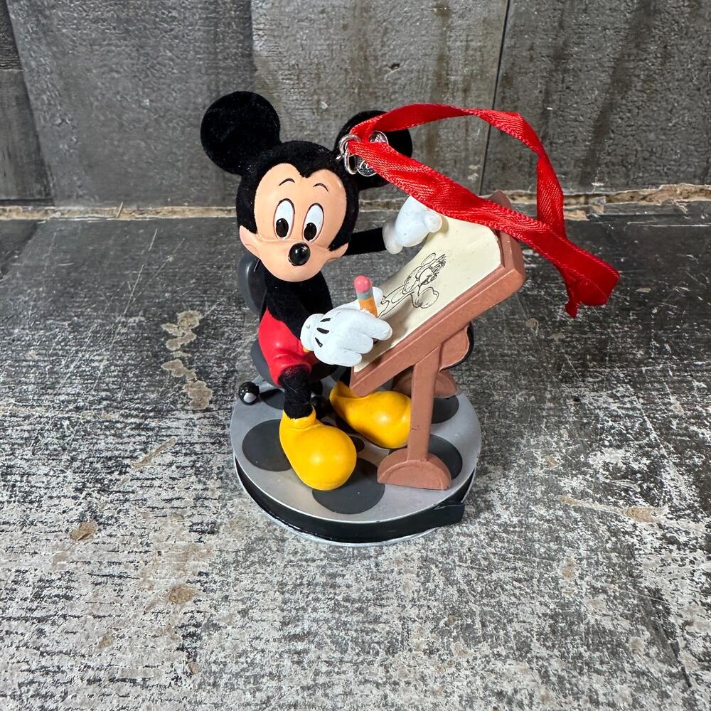 Disney Sketchbook ornament ~ Mickey Mouse Animator At The Drawing Board ~ 2019